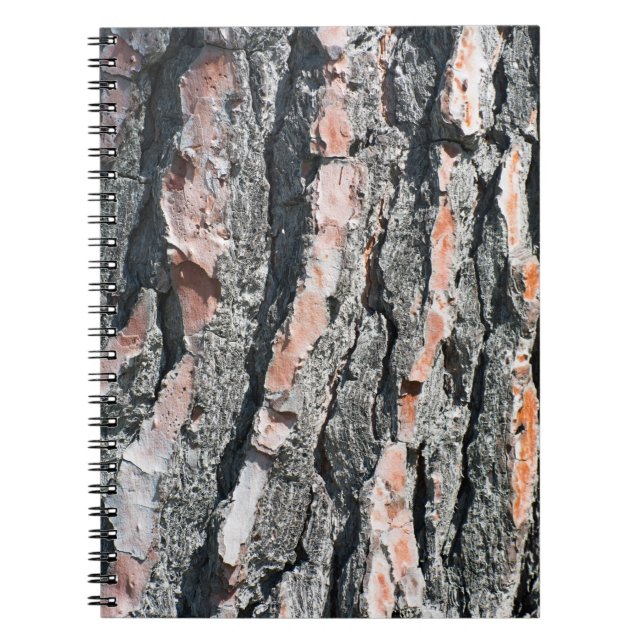 Kiefernrinde Notizblock (Vorderseite)