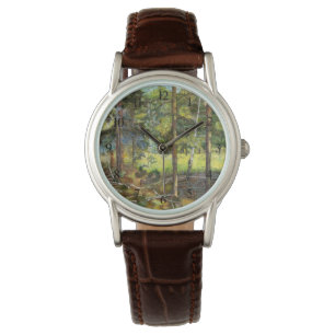 Kiefernwald Armbanduhr