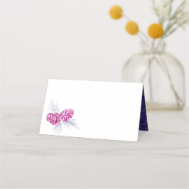 Kiefernzapfen zeichnend Platzkarten der Marine