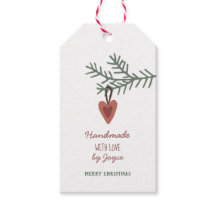 Kiefernzweig + Schmuck - Handgefertigt mit Liebe