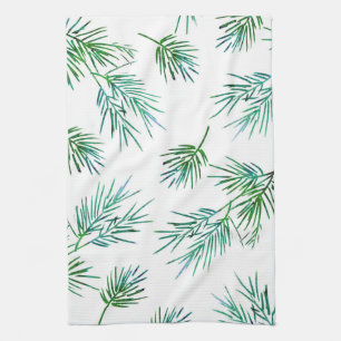 Kiefernzweige Geschirrtuch