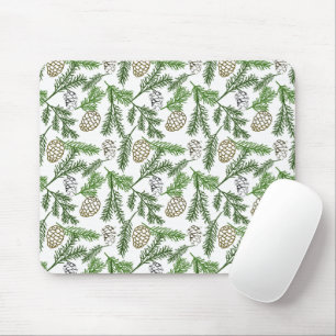 Kiefernzweige Mousepad