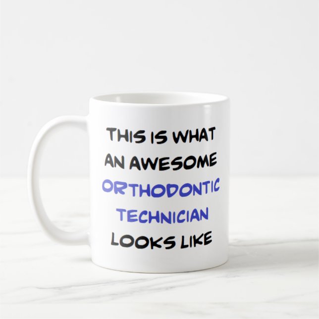Kiefertechniker, phantastische Tasse (Links)