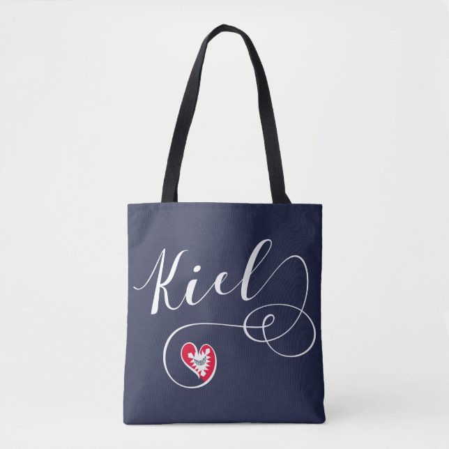 Kiel Heart Grocertasche, Deutschland (Vorderseite)