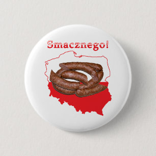 Kielbasa Smacznego Polnische Karte Button