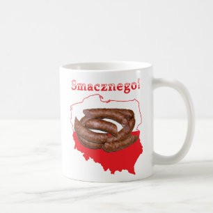 Kielbasa Smacznego Polnische Karte Tasse