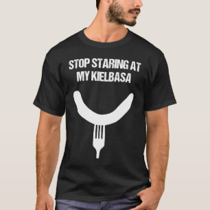 Kielbasa-Wurst-Wortspiel T-Shirt