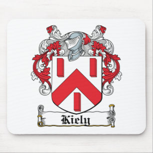 Kiely Familienwappen Mousepad