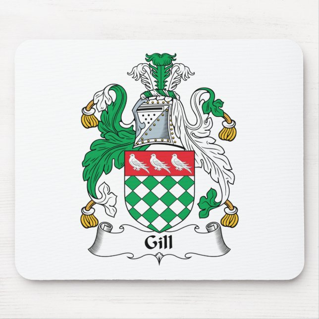 Kieme-Familienwappen Mousepad (Vorne)