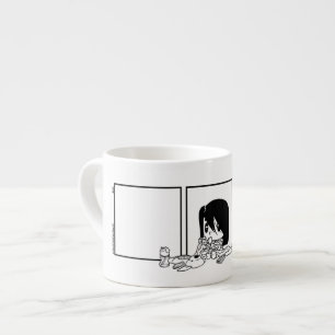 Kiemperfekt Comic Espressotasse