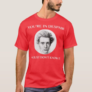 Kierkegaard Philosophie Lehrer Student Major Philo T-Shirt