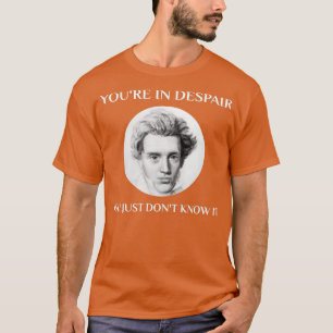 Kierkegaard Philosophie Lehrer Student Major Philo T-Shirt
