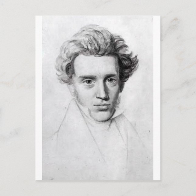 Kierkegaard Postkarte (Vorderseite)