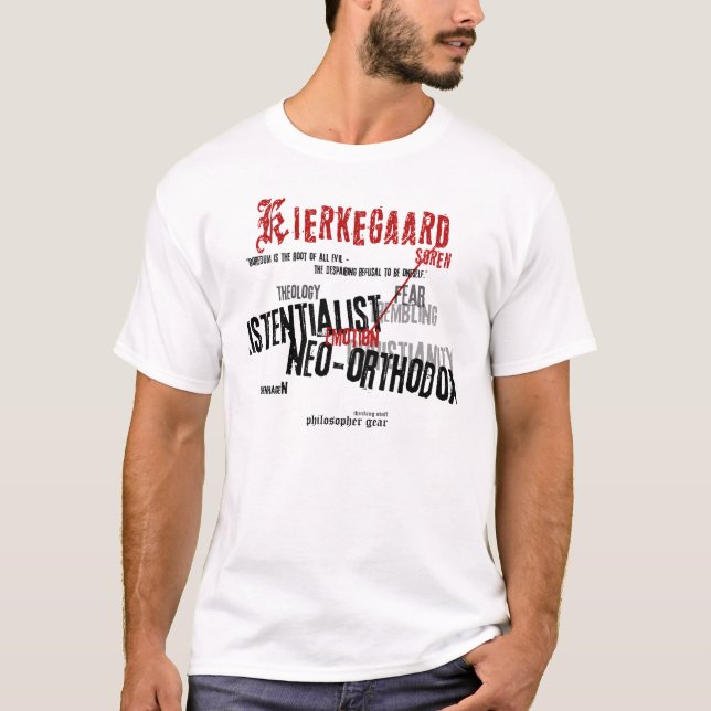 KIERKEGAARD T-Shirt (Vorderseite)