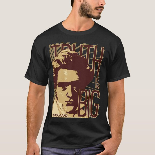 Kierkegaard -- Wahrheit T-Shirt (Vorderseite)