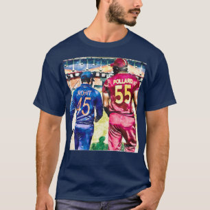 Kieron Pollard Rohit Sharma Kricketer T-Shirt
