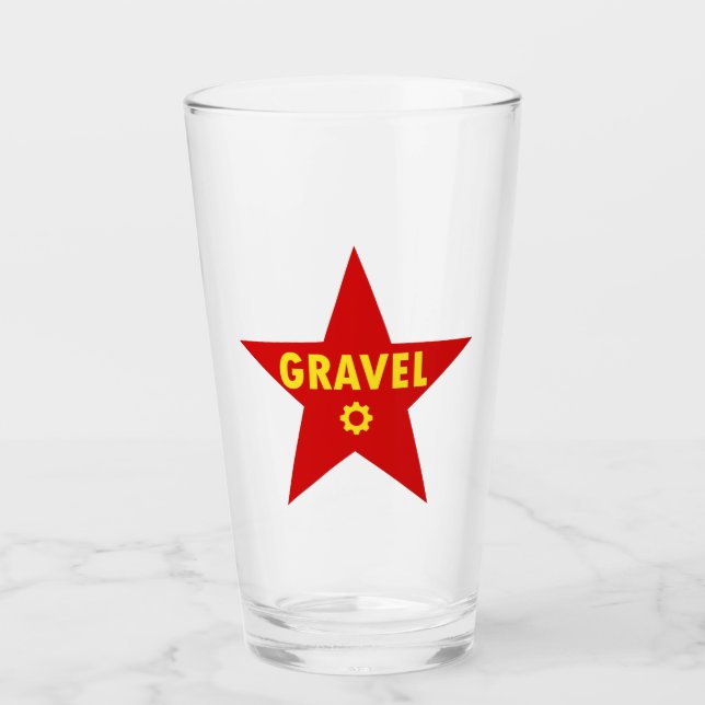 Kies Cycling Star Glas (Vorderseite)
