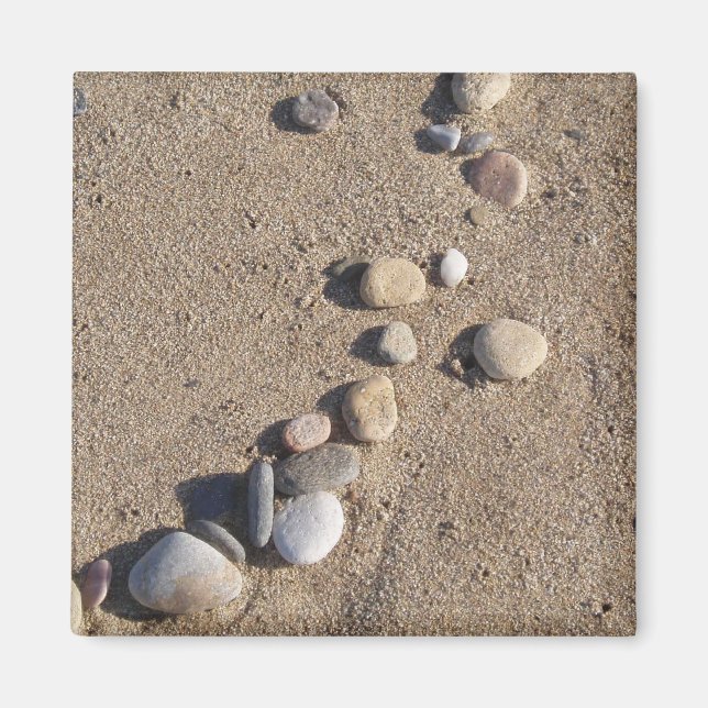 Kies im Sandmagnet Magnet (Vorne)