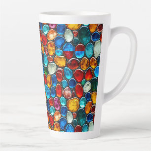 Kies, mehrfarbig milchtasse