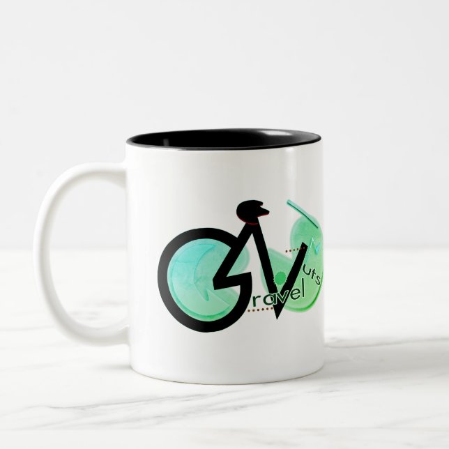 Kies Nuts  Zweifarbige Tasse (Links)
