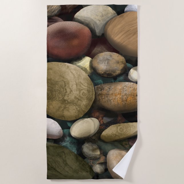 Kies Strandtuch (Vorderseite)