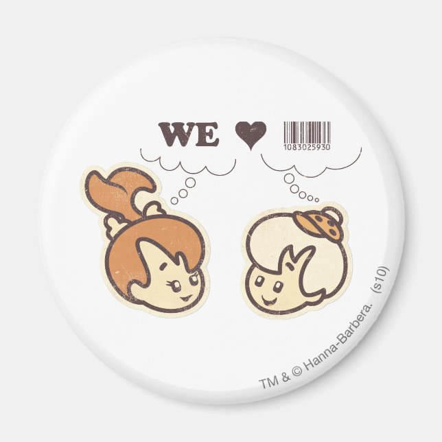 Kies und Bam Bam Wir Liebe Magnet (Vorne)