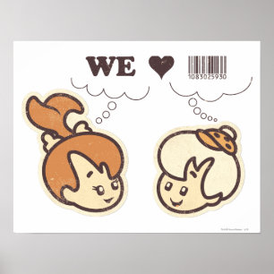 Kies und Bam Bam Wir Liebe Poster