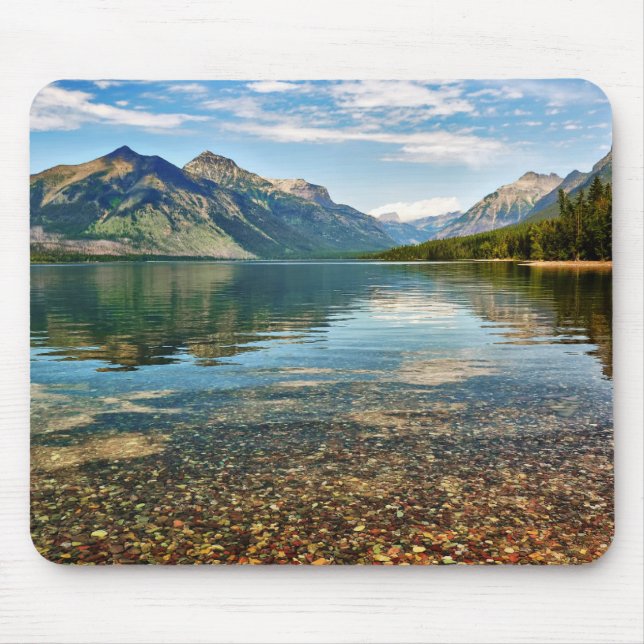 Kiesel im See Mousepad (Vorne)