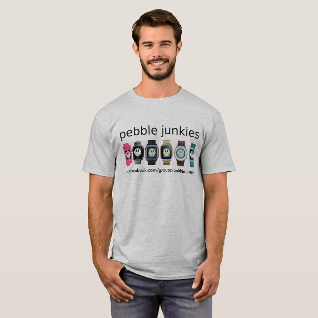 Kiesel-Junkie-Familien-T - Shirt (Vorne ganz)