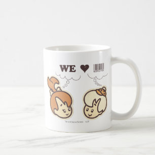 Kiesel und Bam-Bam wir Liebe Tasse