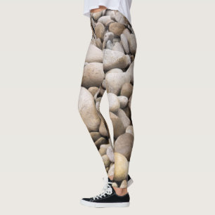Kieselhintergrundmuster Leggings