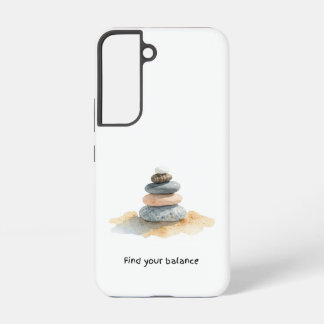 Kieselsteine Finden Sie Ihre Balance Samsung Galaxy Hülle