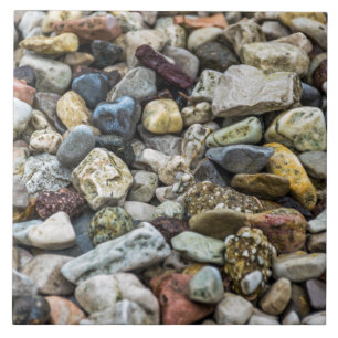 Kieselsteine Keramik Foto Fliese