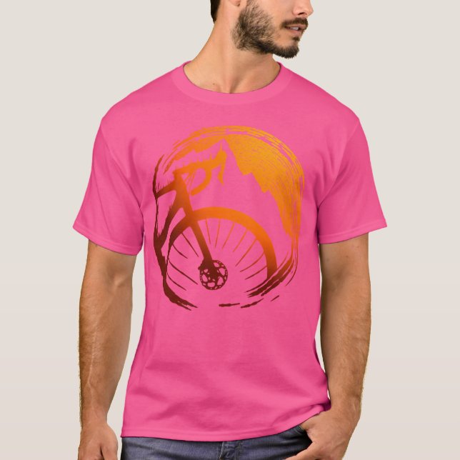 Kiesfahrrad T-Shirt (Vorderseite)