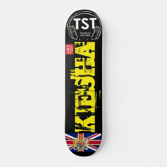KIESHA OFFIZIELLES UK Skateboard (Vorderseite)
