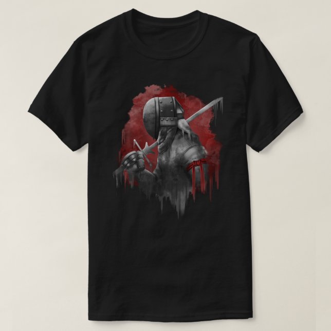 Kiesiger Longsword HEMA Fechter T-Shirt (Design vorne)