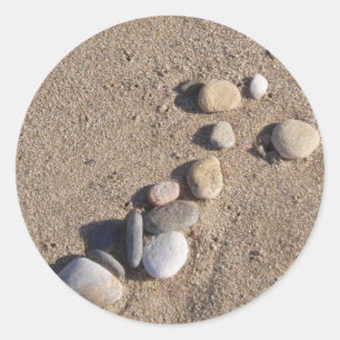 Kieskleber Runder Aufkleber