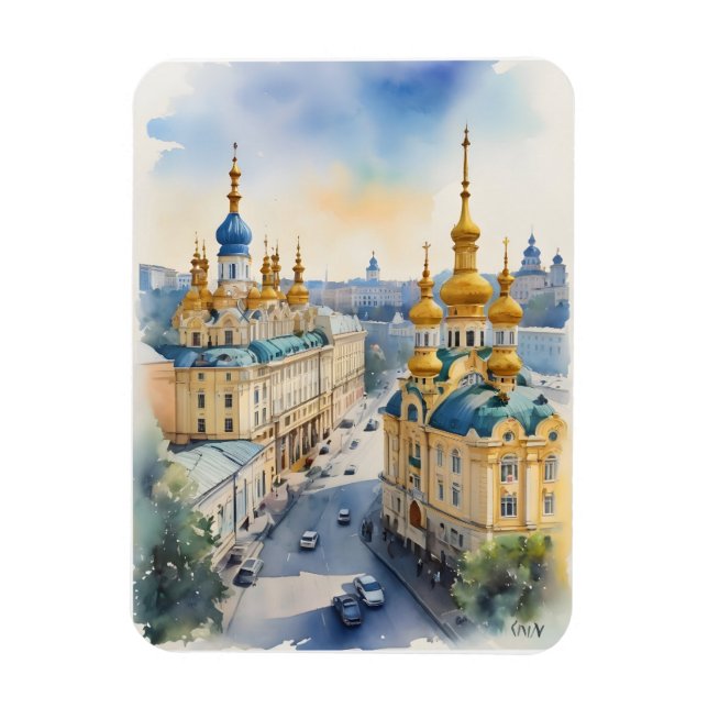 Kiew Aquarev Art Magnet (Vertikal)