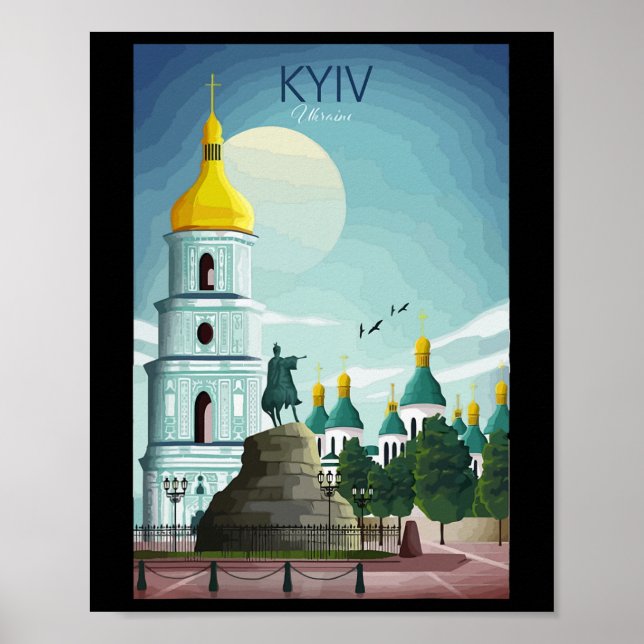 Kiew Kijew Ukraine  Poster (Vorne)