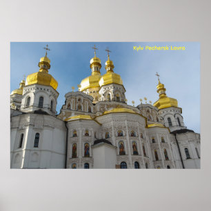 Kiew Pechersk Lawra, Kirche / Kloster  Poster