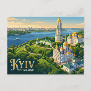 Kiew Pechersk Lawra Ukraine Postkarte