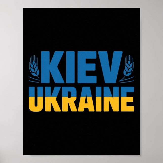 Kiew Ukraine 1  Poster (Vorne)