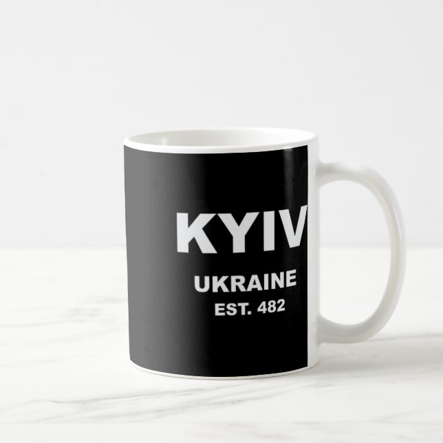Kiew Ukraine Kaffeetasse (Rechts)