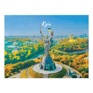 Kiew, Ukraine - Mutter Ukraine Denkmal Fotodruck