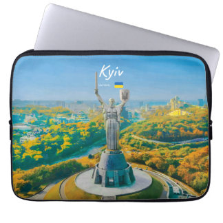 Kiew, Ukraine - Mutter Ukraine Denkmal Laptopschutzhülle