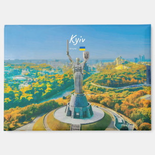 Kiew, Ukraine - Mutter-Ukraine-Denkmal Magnet