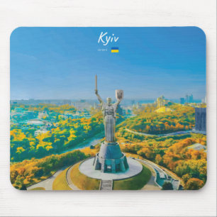 Kiew, Ukraine - Mutter Ukraine Denkmal Mousepad