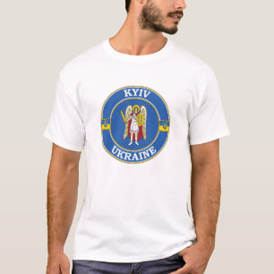 Kiew Ukraine RundkreisEmblem T-Shirt