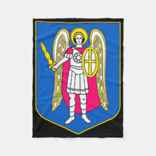 Kiew Ukraine Wappen Souvenir Kyiv Ukrayina P Fleecedecke