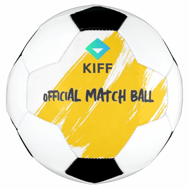 KIFF 2023 Offizieller Match-Ball Fußball (Vorderseite)